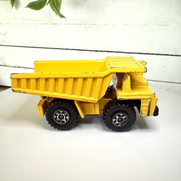 Vintage Matchbox Vehicle Construction Lot - Cement Mixer, Bulldozer, Dump Trucks - Picture 4 of 10